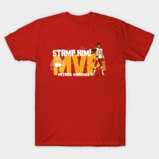 Patrick Mahomes MVP Stamp T-Shirt